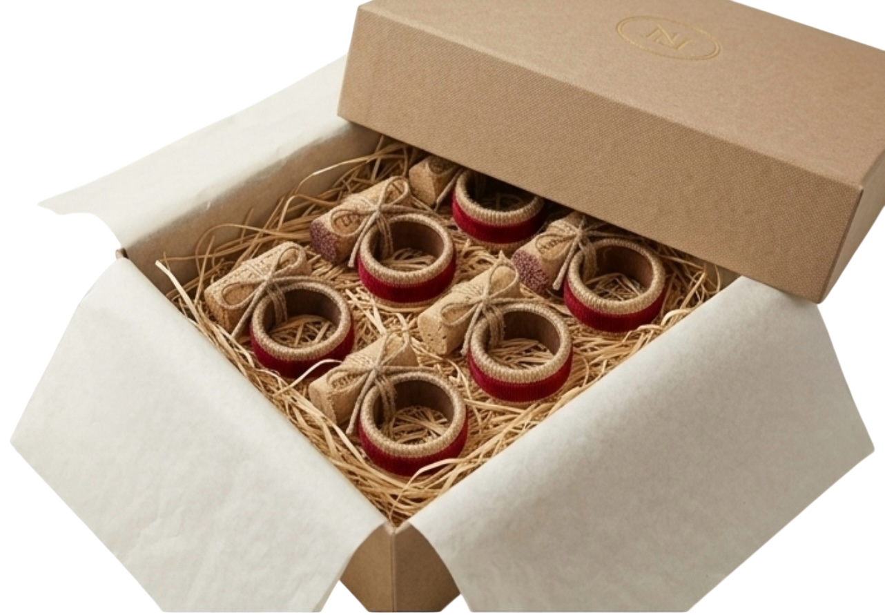 Porta Guardanapo Rolha Rosso