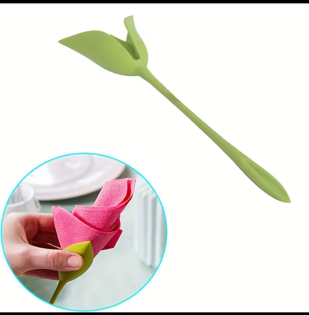 Tulipa Giratória para guardanapo de papel