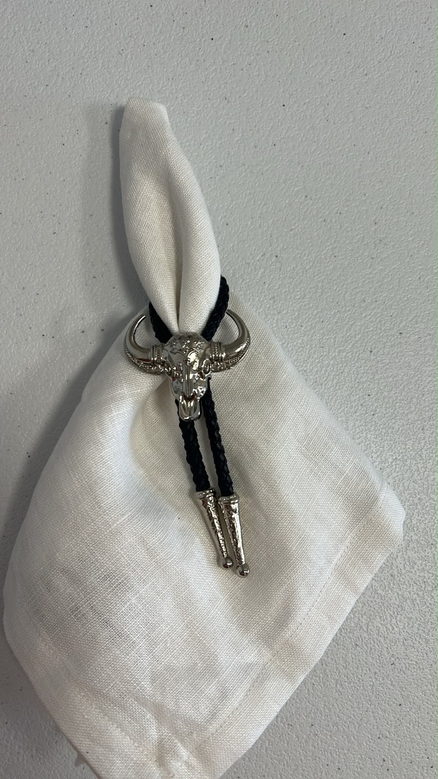 Porta Guardanapo Big Horn Silver