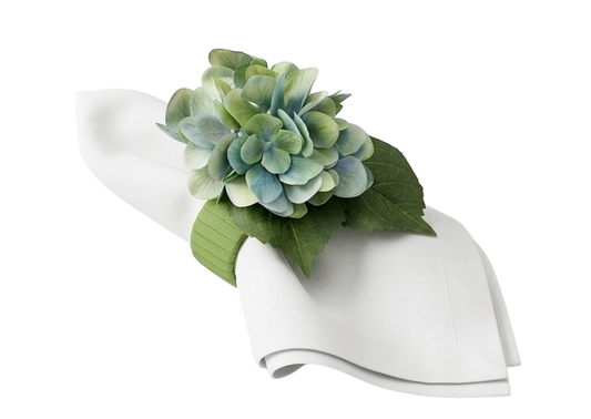 Porta Guardanapo Hortensia Azul