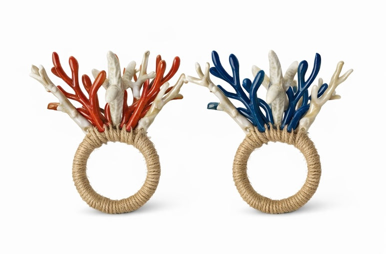 Porta Guardanapo Coral Duo
