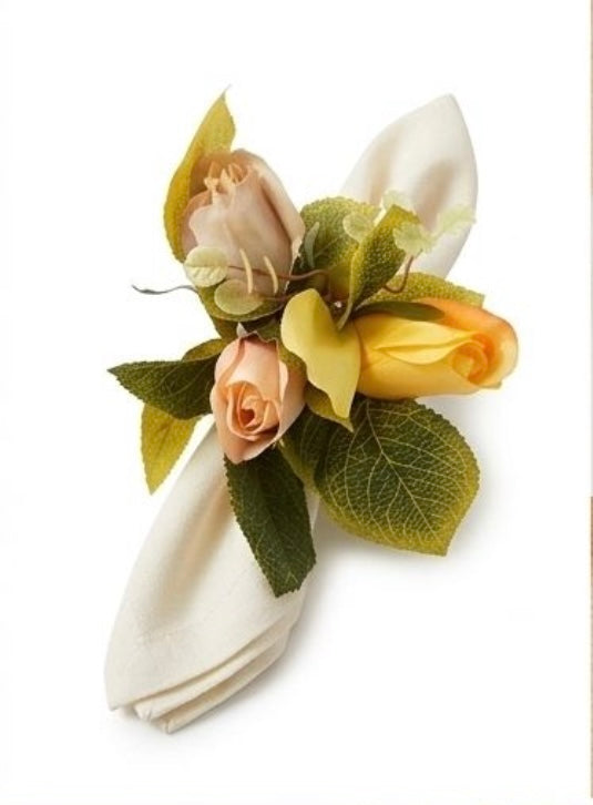 Porta Guardanapo buque Floral