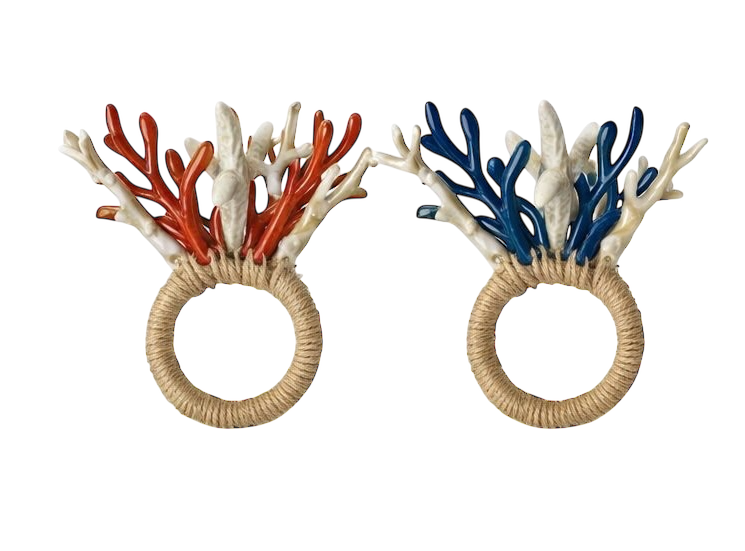 Porta Guardanapo Coral Duo
