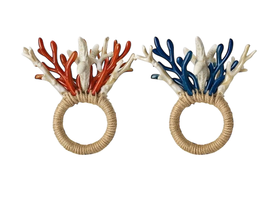 Porta Guardanapo Coral Duo