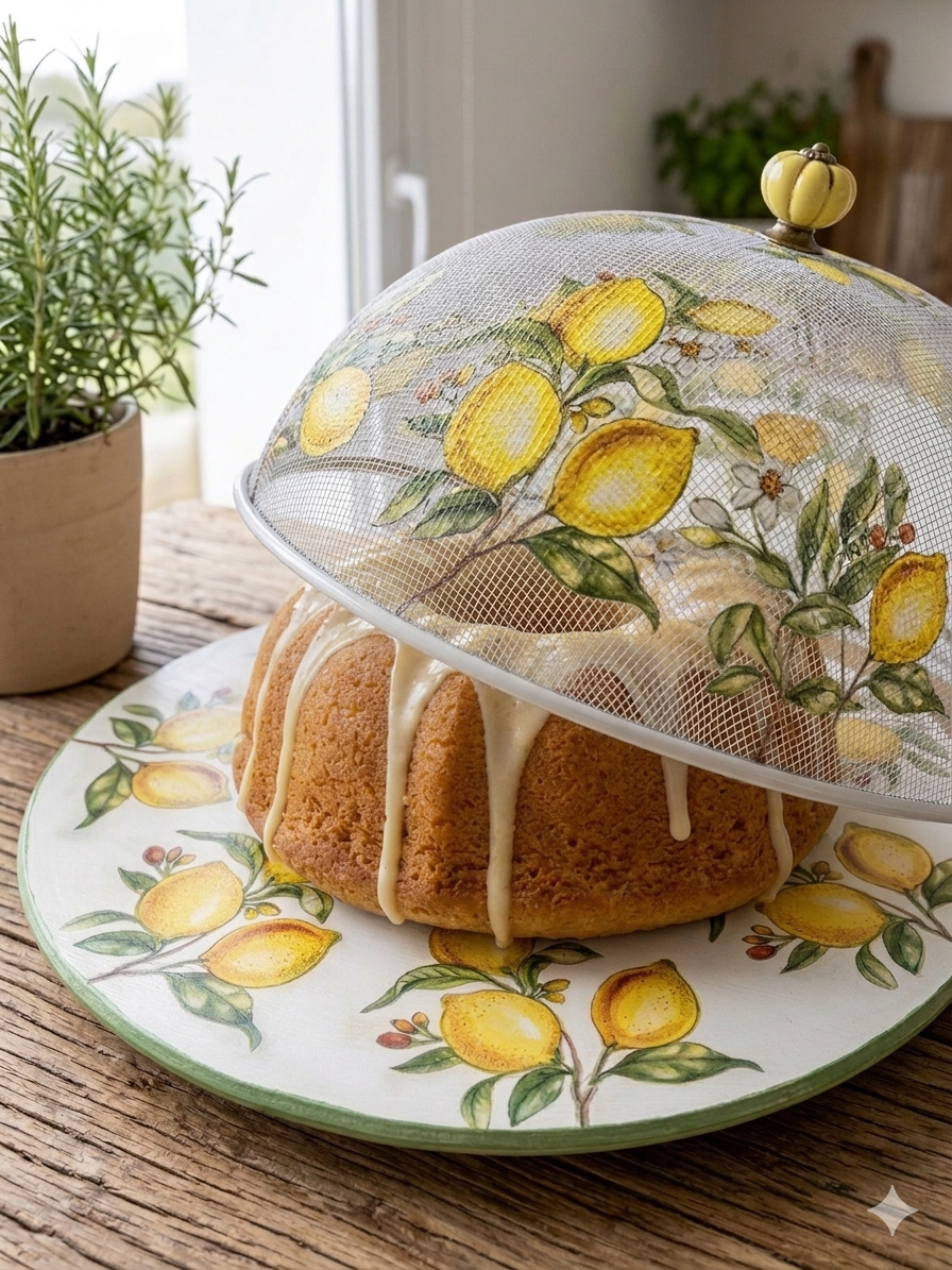 Boleira Biscoiteira Lemoncello