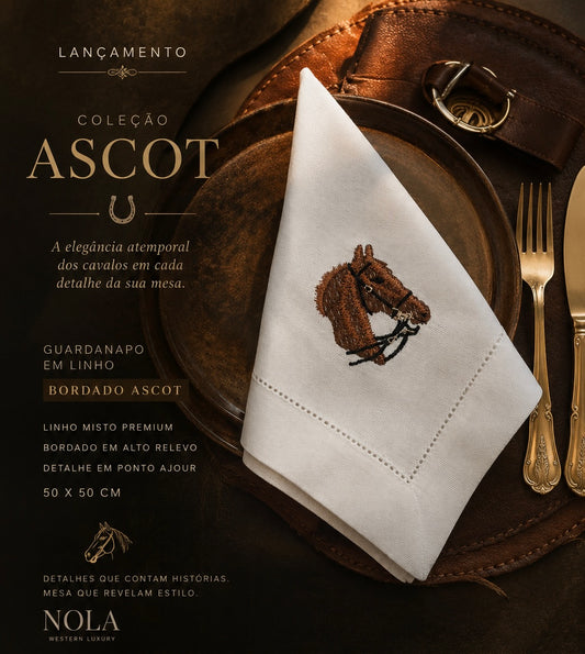 Guardanapos Bordados Ascot