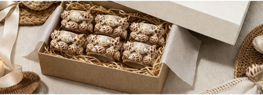 Porta Guardanapo Mini conchas Maresia
