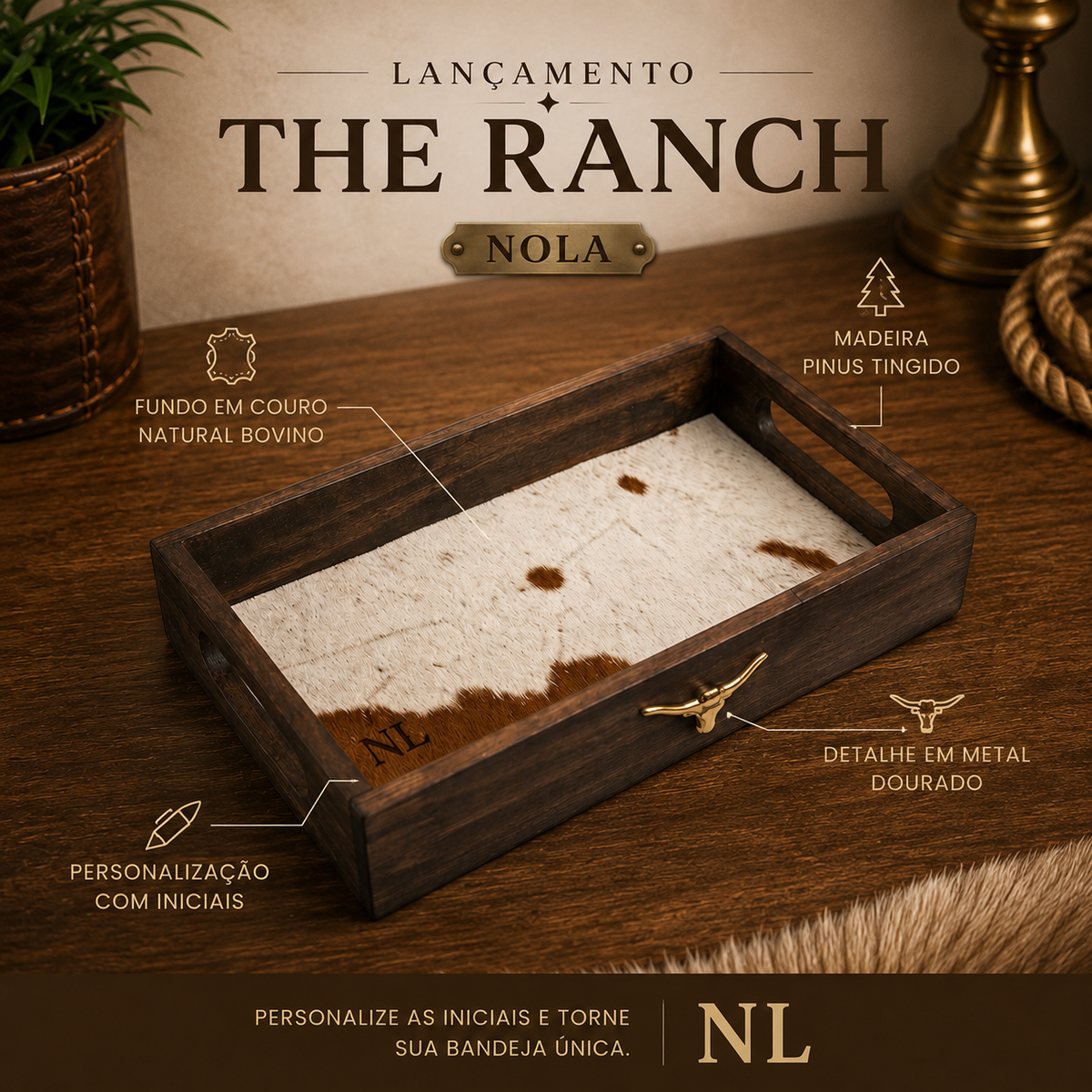 Bandeja The Ranch